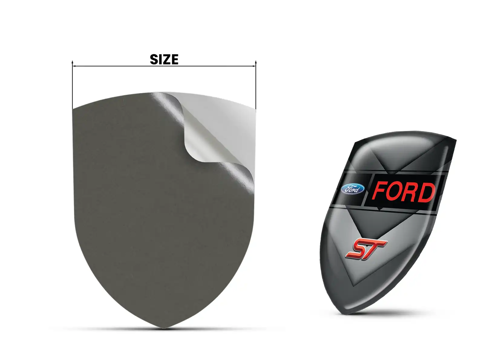 Ford Personalisierte Logosticker Limitiert Universal Robust